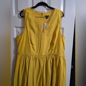 Ann Taylor, Yellow Dress, 16